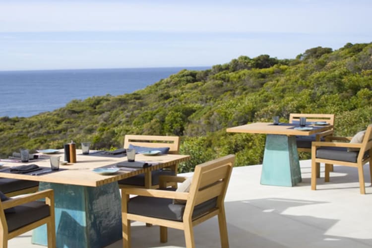 Outside dining